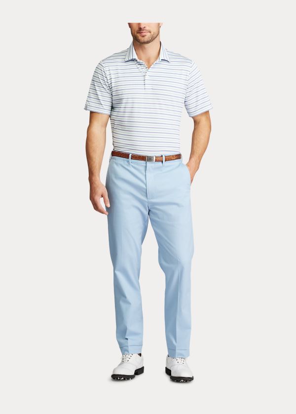 Ralph Lauren Classic Fit Tech Piqué Polo Herre Danmark (VEIGN1695)